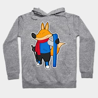 Fox as Skier with Ski Hoodie